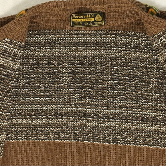 Vintage NORDSTRIKK Norwegian Wool Sweater cardi - Picture 11 of 16